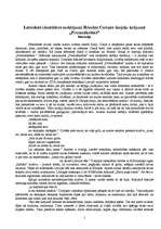 Eseja 'Recenzija Brindas Ceriņas dzejoļu krājumam "Promnākošais"', 1.