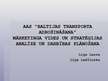 Referāts 'AAS "Baltijas transporta apdrošināšana" mārketinga vides un stratēģijas analīze ', 1.