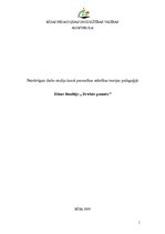 Referāts 'Dž.Boulbija darba "Drošais pamats" analīze', 1.