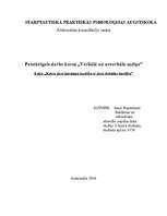 Eseja 'Katra jūsu ķermeņa kustība ir jūsu dvēseles kustība', 1.