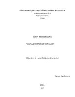 Eseja 'Manas bērnības rotaļas', 1.