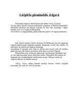 Konspekts 'Iepazīsim Jelgavas vēsturi', 9.