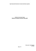 Referāts 'Kultūras notikumi Latvijā 1988.gadā', 1.