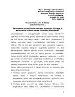 Konspekts 'Parlaments un politiskās sistēmas funkcijas', 1.