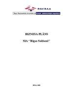 Biznesa plāns 'Biznesa plāns restorānam', 1.