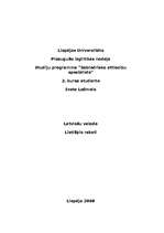 Paraugs 'Lietišķie raksti', 1.