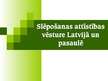 Prezentācija 'Slēpošanas attīstības vēsture Latvijā un pasaulē', 1.
