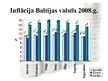 Prezentācija 'Inflācija Baltijas valstīs', 9.