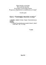 Konspekts 'K.Markss, F.Engelss “Komunistiskās partijas manifests”', 1.