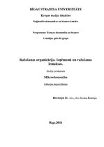 Konspekts 'Ražošanas organizācija. Ieņēmumi un ražošanas izmaksas', 1.