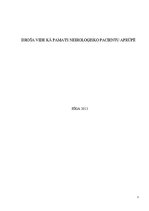 Referāts 'Droša vide kā pamats neiroloģisko pacientu aprūpē', 1.