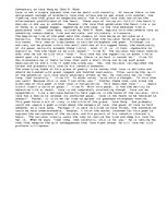 Eseja 'Love Song by John R.Nash', 1.