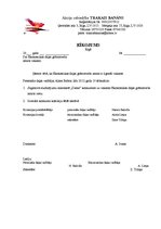 Paraugs 'Rīkojums', 1.