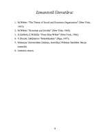 Referāts 'Makss Vēbers par birokrātiju', 8.