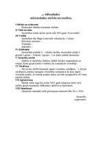 Paraugs 'Sacensību nolikums', 1.