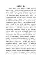 Referāts 'Broms', 1.