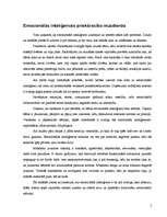 Referāts 'Emocionālā inteliģence', 5.