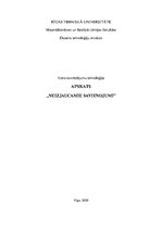 Konspekts 'Neizjaucamie savienojumi', 1.