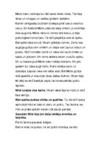 Konspekts 'K.Skalbe "Milzis"', 3.