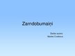 Prezentācija 'Zarndobumaiņi', 1.