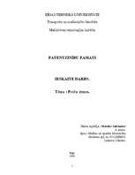 Referāts 'Preču zīmes', 1.