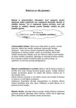 Konspekts 'Bilance un tās posteņi', 1.