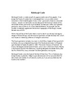 Konspekts 'Edinburgh Castle', 1.