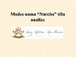 Prezentācija 'Modes nama "Narciss" tēla analīze', 1.