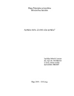 Konspekts 'Daudzlocīklu sijas aprēķins - ietekmes līnijas, aptvērējepīras', 1.