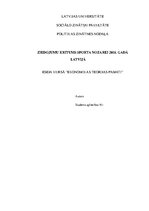 Eseja 'Ziedojumu kritums sporta nozarei 2018.gadā Latvijā', 1.