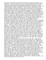 Eseja 'Agricultural Bioengineering', 1.