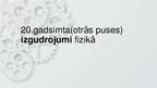 Prezentācija '20.gadsimta fizikas izgudrojumi', 1.