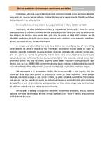 Eseja 'Berze sadzīvē', 1.