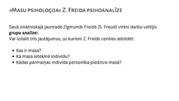 Prezentācija 'Stihiski veidotas grupas. Pūļa psiholoģija', 14.