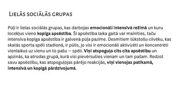 Prezentācija 'Stihiski veidotas grupas. Pūļa psiholoģija', 26.