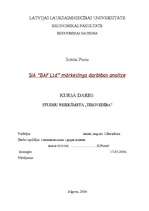 Referāts 'SIA "BAF Ltd" mārketinga darbības analīze', 1.