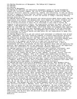 Eseja 'Fountions of Management', 2.