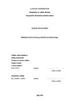 Diplomdarbs 'Reklāmas loma tūrisma produkta virzīšanai tirgū', 1.