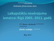 Referāts 'Laikapstākļu novērojumu izmaiņas Rīgā 2005.-2011.gadā', 36.