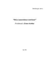 Referāts 'Mežu izmantošanas noteikumi', 1.