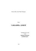 Eseja 'Vardarbība ģimenē', 1.