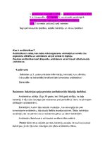 Konspekts 'Antibiotikas', 3.