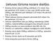 Prezentācija 'Tūrisma nozares raksturojums Lietuvā', 4.
