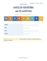 Paraugs 'Saules sistēma un planētas 3.–4. klasei', 1.