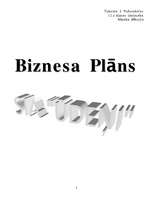 Biznesa plāns 'SIA "Ūdeņi"', 1.