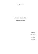 Referāts 'Latviešu tautastērps', 1.