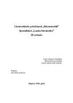 Referāts 'Kontroldarbs priekšmetā "Būvmateriāli"', 1.