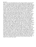 Eseja 'Moral War?', 1.