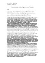 Eseja 'Dekonstrukcijas nozīme 20.gadsimta otrās puses literatūrā', 1.