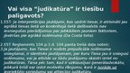 Prezentācija 'Kas ir judikatūra un to izmantošana tiesību nozarē', 11.